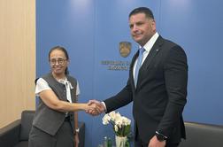 Zoran Stevanović sprejel izraelsko veleposlanico