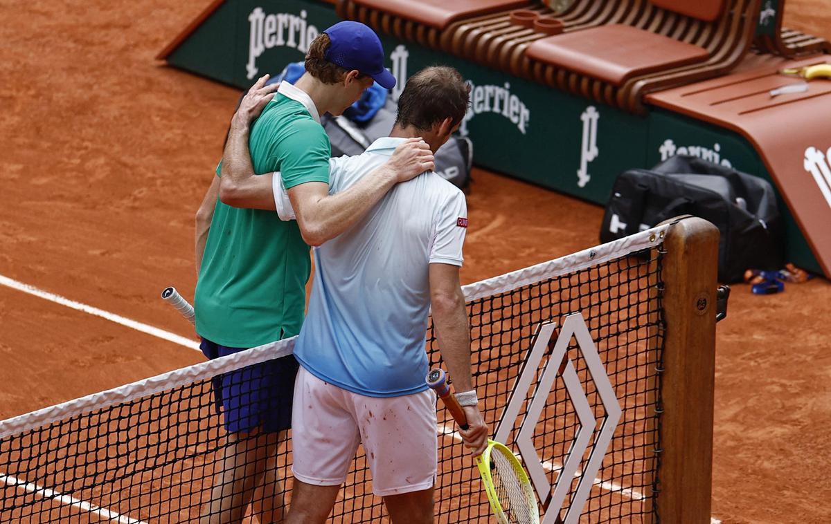 Jannik Sinner Richard Gasquet | Richard Gasquet končuje profesionalno kariero. | Foto Reuters