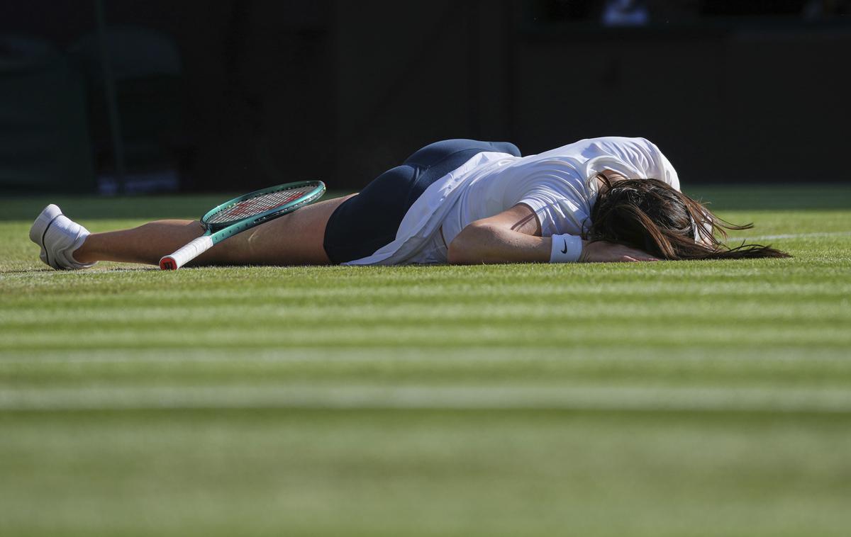 Amanda Anisimova | Amanda Anisimova se je uvrstila v finale Wimbledona, za tem pa se skriva posebna zgodba. | Foto Guliverimage