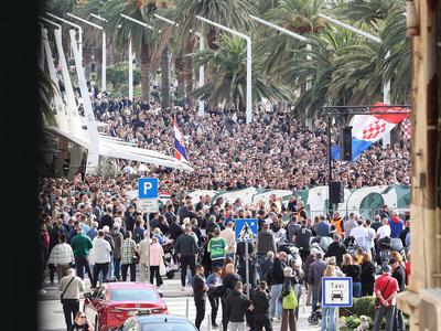 Torcida v Splitu: Vzorci velikosrbske naracije so nas pripeljali sem