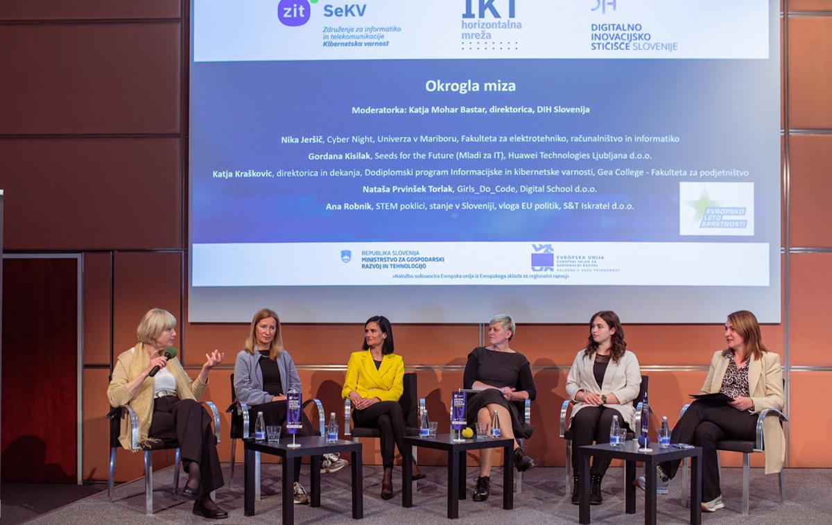 Kibernetska varnost dogodek | Včeraj so na Gospodarski zbornici Slovenije organizirali dogodek z naslovom Ženske v kibernetski varnosti.  | Foto GZS