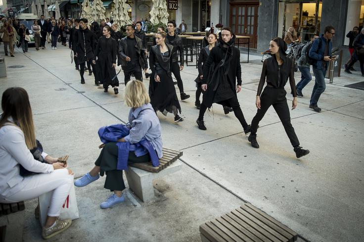 Ikona Ljubljana, modna revija, balet | Foto: Ana Kovač