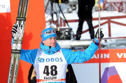 Dvojna ruska zmaga na 10 km klasično v Falunu