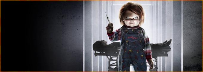 V sedmem in enem od najbolj hvaljenih delov franšize Otroška igra se smrtonosna lutka Chucky (tej je glas znova posodil Brad Dourif) vrne, da bi ustrahovala svojo naslednjo žrtev Nico, ob pomoči svoje žene pa namerava poravnati tudi račune z nekaterimi starimi sovražniki. • V sredo, 4. 11., ob 22. uri na SciFi.* | Foto: 