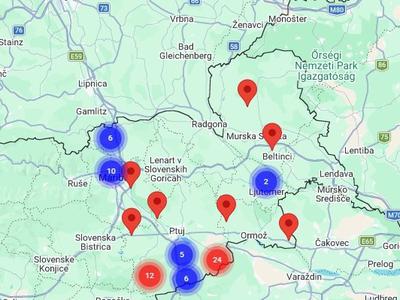 Na severovzhodu države po snežni ujmi pospešeno obnavljajo oskrbo z elektriko
