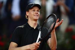 Sinner odpihnil Ruuda za polfinale Rima, Paolini čaka finalno tekmico
