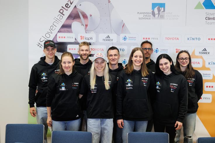 Športno plezanje slovenska reprezentanca | Foto: Nebojša Tejić/STA