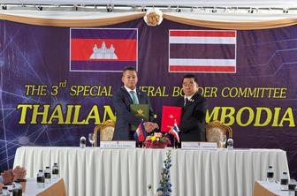 Tajska in Kambodža z dogovorom o takojšnji prekinitvi ognja