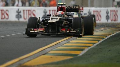 Hamilton 20 sekund počasnejši od Grosjeana