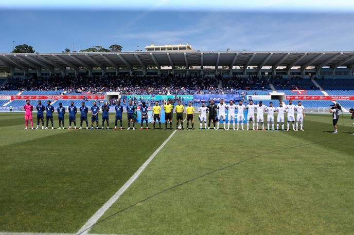 Srbija Zelenortski otoki | Nogometaši Zelenortskih otokov in Srbije so odigrali prijateljsko tekmo na stadionu Restelo v Lizboni. Afričani so oslabljeno srbsko zasedbo premagali kar s 3:0. | Foto Guliverimage