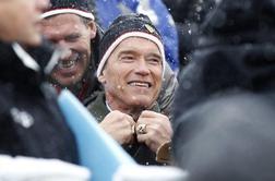 Na smučanju v Avstriji tudi Arnold Schwarzenegger