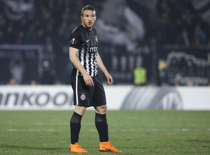 Za Partizan je odigral 70 tekem in zabil 17 golov. | Foto: Guliverimage/Getty Images