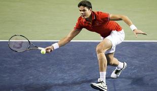 Raonic slavil v sončni Kaliforniji (video)