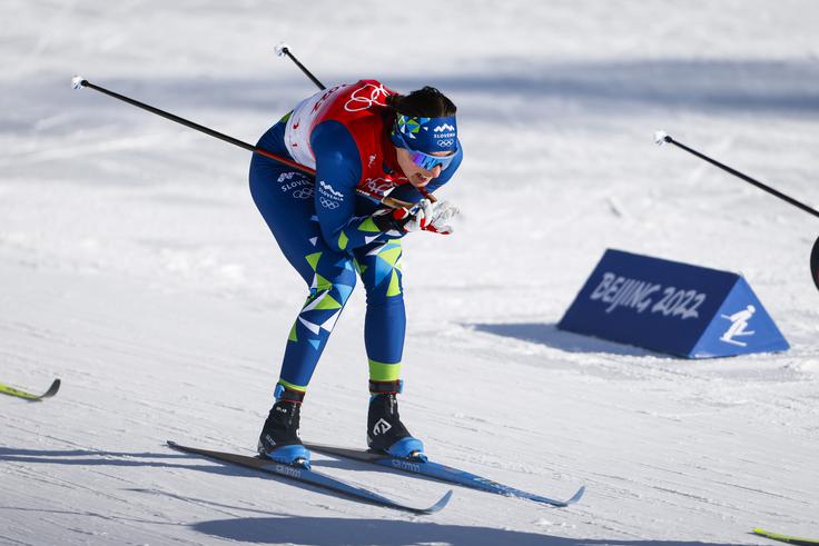 Eva Urevc je plačala davek koronavirusa. | Foto: Anže Malovrh/STA
