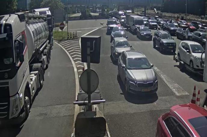 Hrušica, promet, Karavanke | Na cestah lahko tudi ta konec tedna pričakujemo hudo gnečo.  | Foto DARS