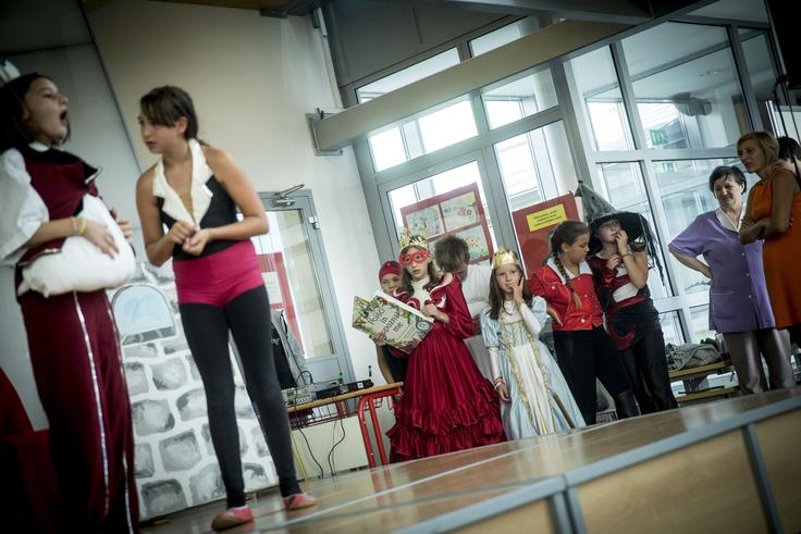 Prvi šolski dan Sostro učenje šola | Foto: Ana Kovač