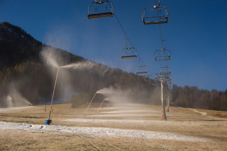 Kranjska Gora zasneževanje | Foto: Klemen Korenjak