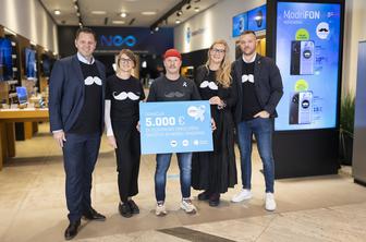 Telekom Slovenije in Xiaomi tudi letos z donacijo podpirata moško zdravje