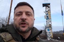 Zelenski se je oglasil iz mesta, ki naj bi bilo po Putinovih besedah ​​rusko