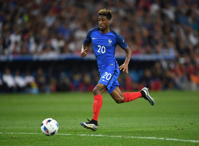 Za zdaj je najhitrejši na Euro 2016 Francoz Kingsley Coman. | Foto: 