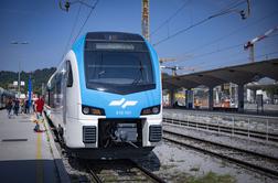 Rekordno število potnikov pri Slovenskih železnicah