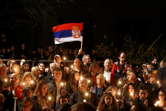 Protesti v Beogradu | Foto Reuters