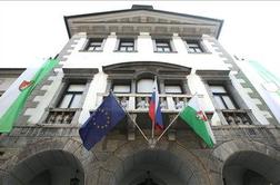 Jazbinšku preprečili vstop v ljubljansko mestno hišo