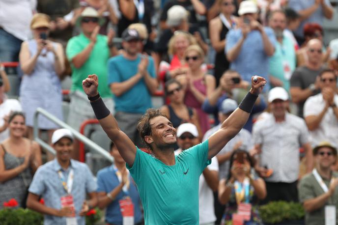 Rafael Nadal | Rafael Nadal se je v finalu znesel nad ruskim tekmecem. | Foto Reuters
