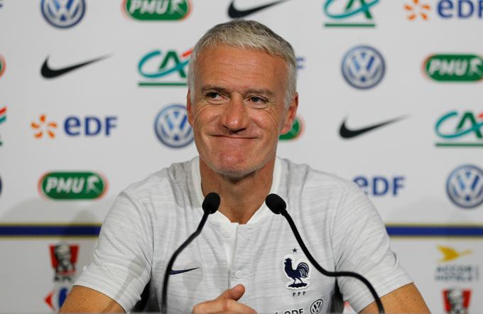 Didier Deschamps s Francijo v vlogi selektorja nastopa na tretjem velikem tekmovanju. | Foto: Reuters