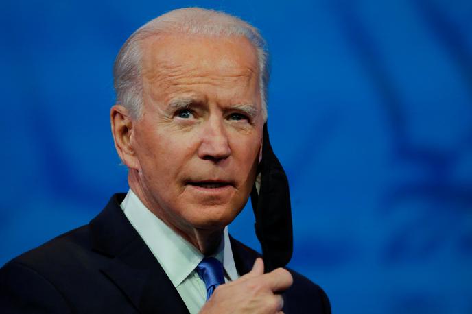 Joe Biden | Novoizvoljeni ameriški predsednik Joe Biden je napovedal, da se bo javno cepil proti covid-19. | Foto Reuters
