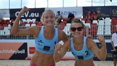 Kotnikova in Lovšinova drugi v Madridu