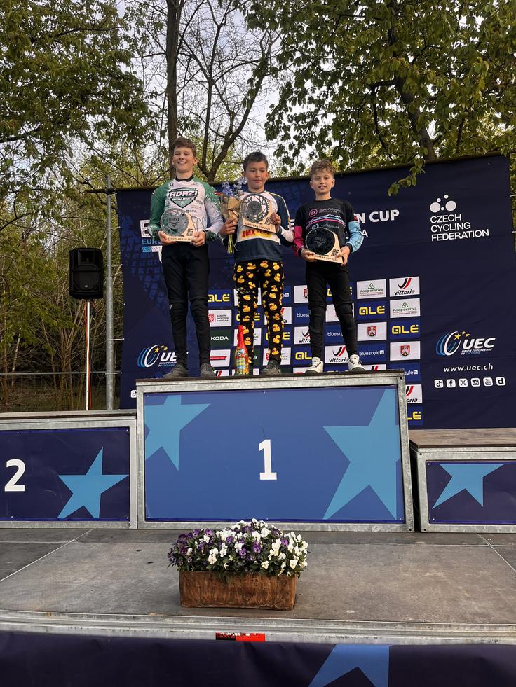 Tretje mesto za Gala Malavašiča Šurco v razredu fantov do 11 let.  | Foto: Super Potencial