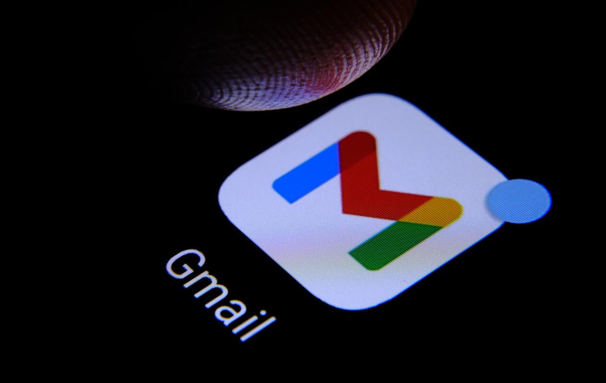 Gmail | Gmail ima po zadnjih javno dostopnih podatkih približno 1,8 milijarde aktivnih uporabnikov, kar je skoraj četrtina svetovnega prebivalstva. | Foto Shutterstock