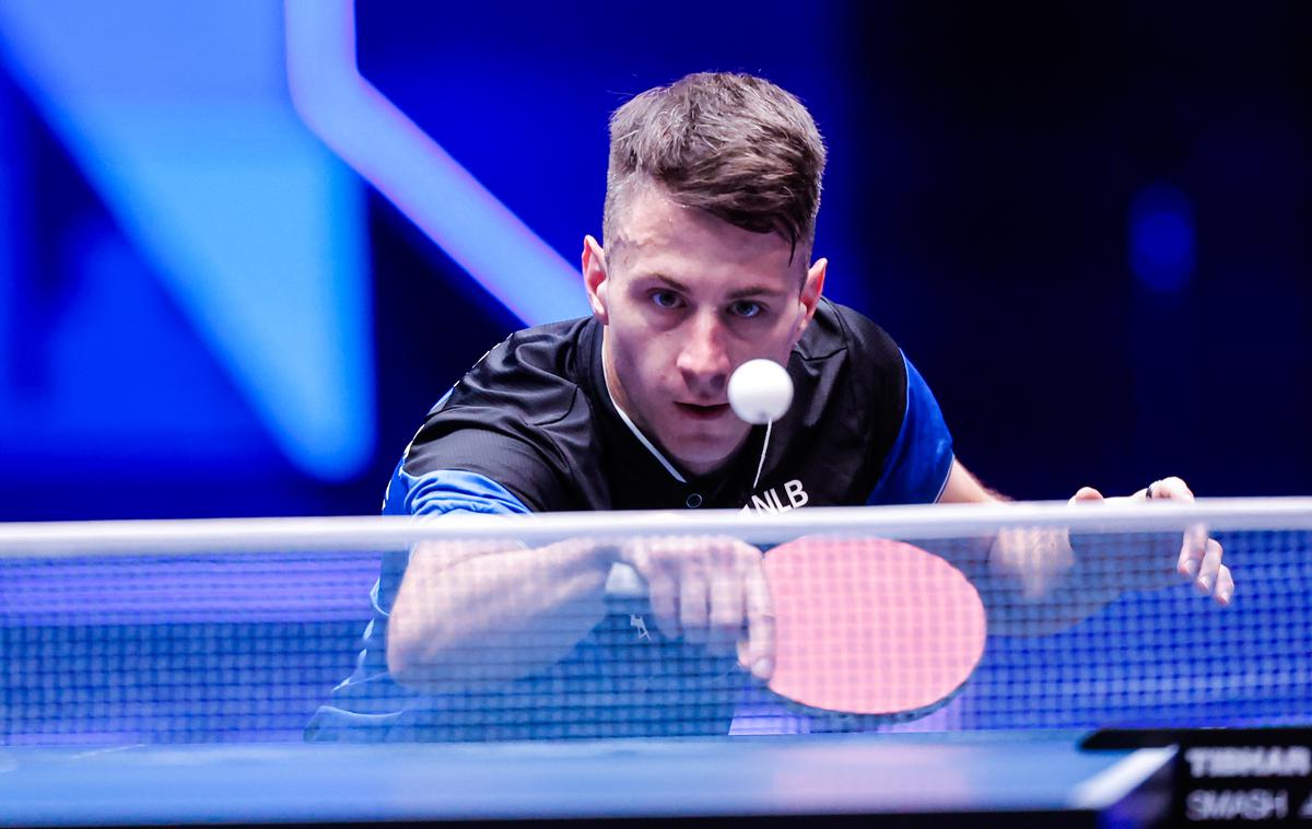 Deni Kožul Ljubljana | Deni Kožul je obstal v kvalifikacijah turnirja serije WTT Smash v Las Vegasu. | Foto Aleš Fevžer