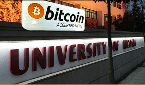 Univerza v Nikoziji sprejema Bitcoin kot plačilno sredstvo