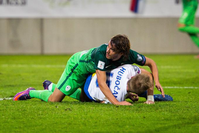 Mariborčan je na zadnjih tekmah Slovenije uspešno ustavljal nasprotnikove zvezdnike. | Foto: Žiga Zupan/Sportida
