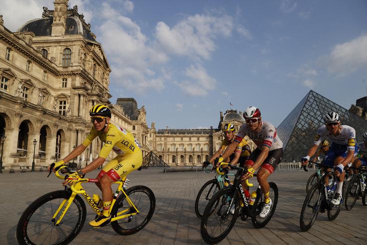 Tadej Pogačar - Pariz | Foto: Reuters