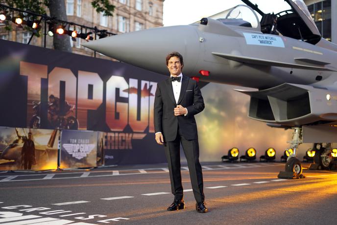 Tom Cruise ponovno nad oblake v tretjem filmu Top Gun