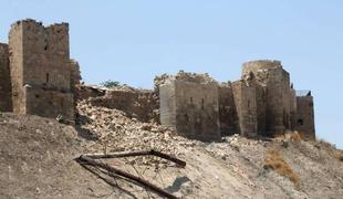 V eksploziji poškodovana citadela v Alepu