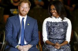 Michelle Obama ponovno očarana nad princem Harryjem