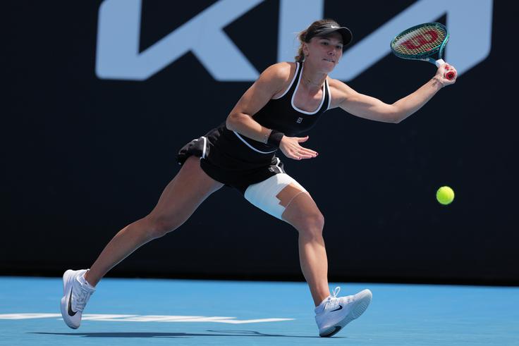 Oksana Selhmetjeva je izločila 25. nosilko Španko Paulo Badosa. | Foto: Guliverimage