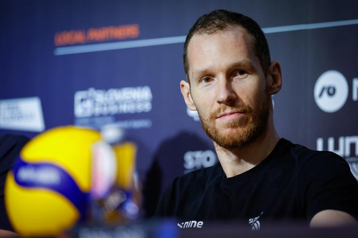 Tine Urnaut je vedno vesel, ko lahko igra pred domačimi gledalci.  | Foto: VolleyballWorld