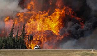 Kanada v plamenih, Highway 63 – beg za življenje prek ognjene avtoceste