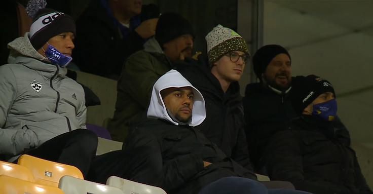 Konkurenca pri NK Maribor je tako velika, da na tribunah ostanejo številni nogometaši. Med njimi se je nekajkrat znašel tudi kapetan Marcos Tavares. | Foto: Planet TV