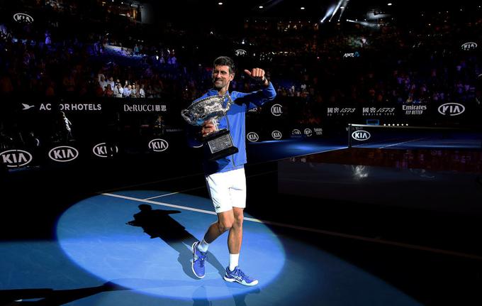 Novak Đoković je letos še osmič zmagal na OP Avstralije. Bo naslednje leto sploh prišel v Melbourne? | Foto: Gulliver/Getty Images