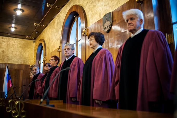 Sestava ustavnega sodišča se bo letos oziroma prihodnje leto močno spremenila, saj se je ali se bo mandat iztekel kar šestim sodnikom. | Foto: Bor Slana