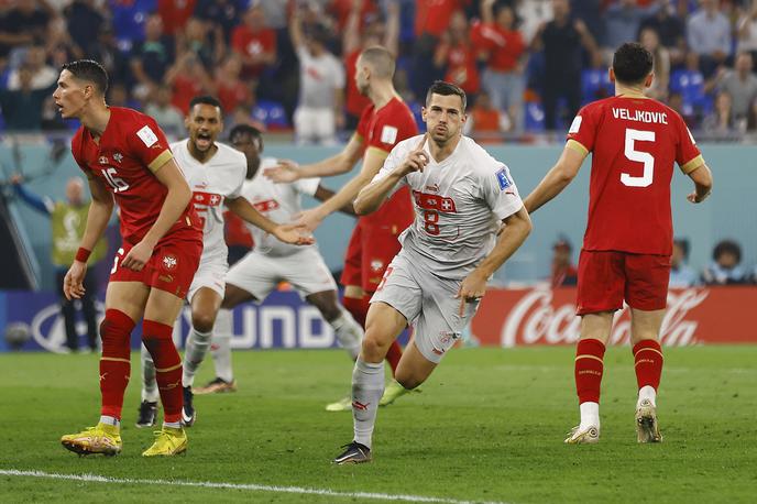 Srbija : Švica Katar 2022 Remo Freuler | Remo Freuler je zadel za zmago Švice s 3:2. | Foto Reuters