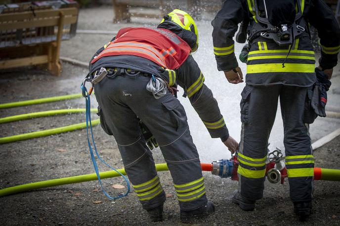 Gasilska vaja na domu pod Storžičem | Foto Ana Kovač