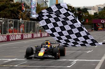 Verstappen z drugim zaporednim grand slamom, Sainz kot nekoč Prost