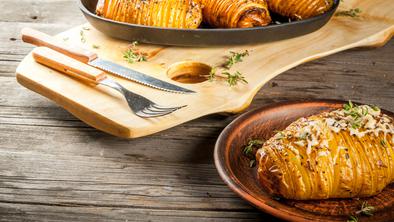 Recept: krompir "hasselback"